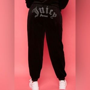 Juicy Couture x Forever 21 Velour Joggers